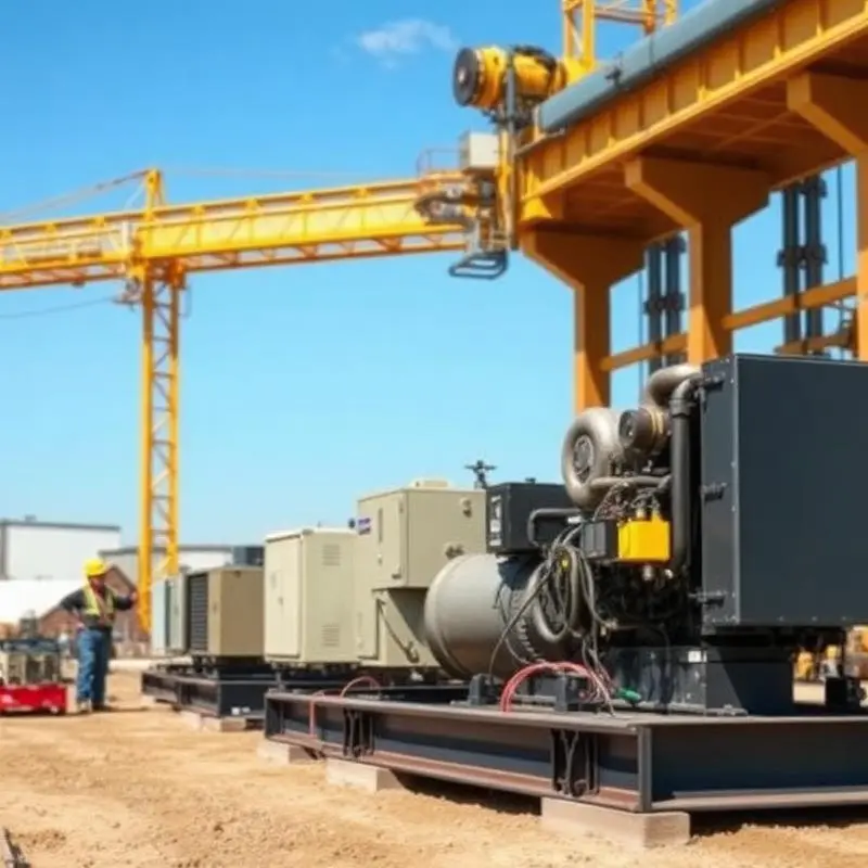 Gerador a diesel para obras e construção civil em Natal/RN